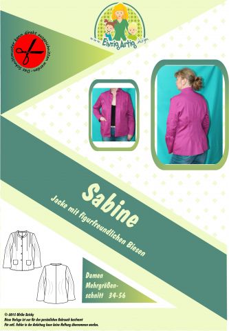 Sabine- Jacke mit Biesen